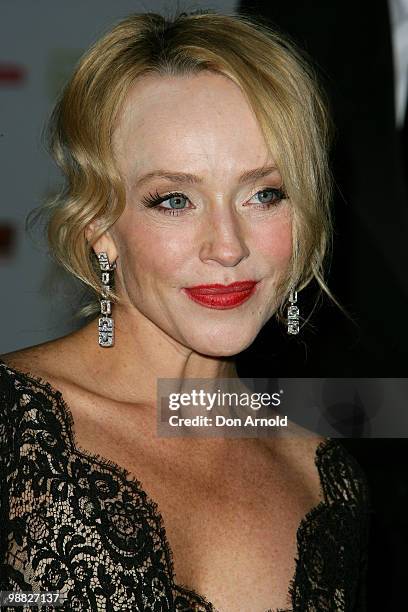Susie Porter arrives at the 52nd TV Week Logie Awards at Crown Casino on May 2, 2010 in Melbourne, Australia.