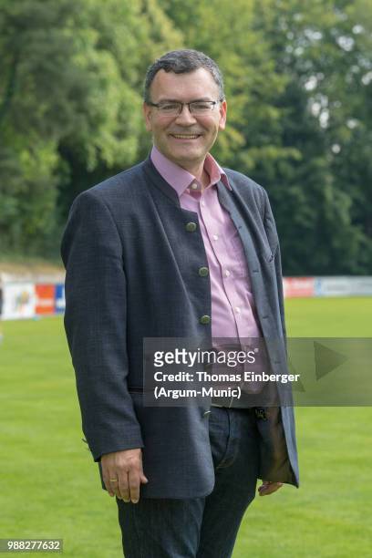 Minister Dr. Florian Herrmann during the Erich Greipl Tribute Tournament under the patronage of Barbara Stamm, President of the Bavarian parliament...