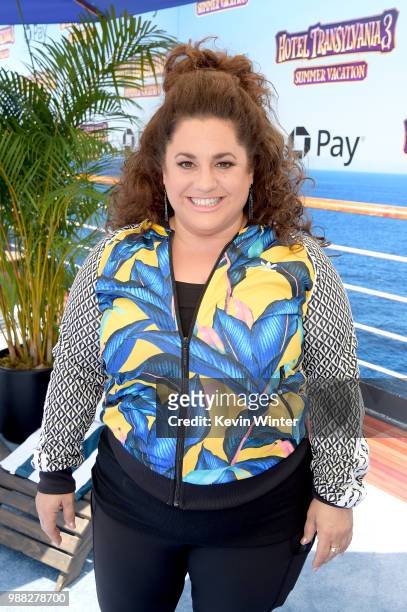 Marissa Jaret Winokur attends the Columbia Pictures and Sony Pictures Animation's world premiere of 'Hotel Transylvania 3: Summer Vacation' at...
