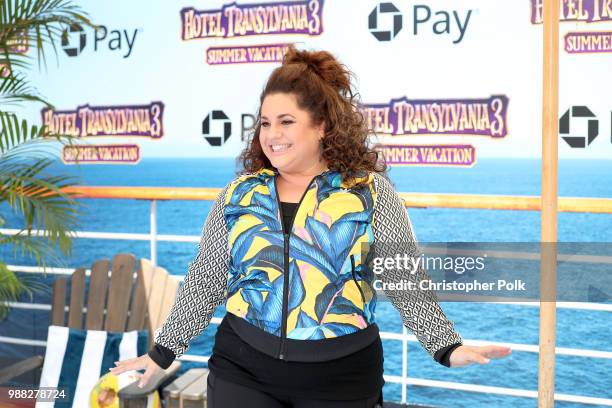 Marissa Jaret Winokur attends the Columbia Pictures and Sony Pictures Animation's world premiere of 'Hotel Transylvania 3: Summer Vacation' at...