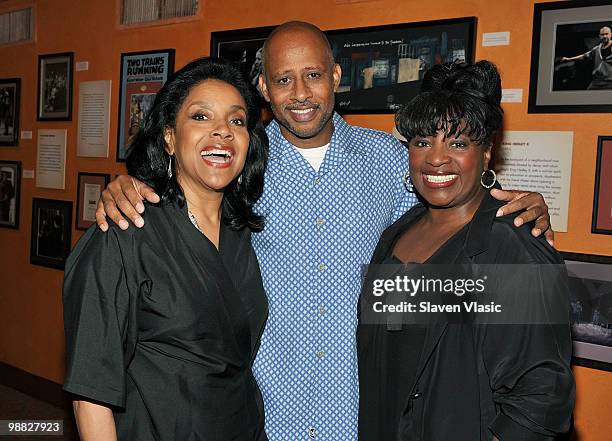 Actors Phylicia Rashad, Ruben Santiago-Hudson and LaTanya Richardson attend the Fourth Annual August Wilson Monologue Competition National Finals at...