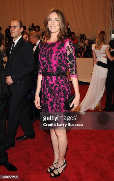 Director Kathryn Bigelow attends the Costume Institute Gala Benefit to celebrate the opening of the "American Woman: Fashioning a National Identity"...