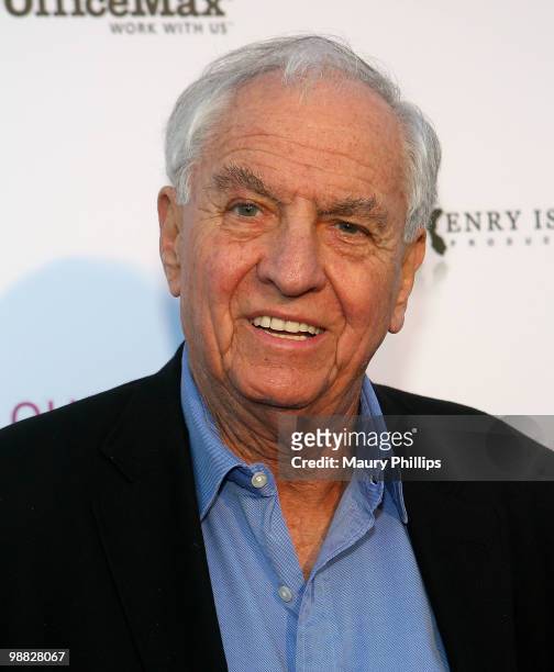 Garry Marshall arrives at the First Annual Party With A Purpose Benefit at Smashbox West Hollywood on May 3, 2010 in West Hollywood, California.