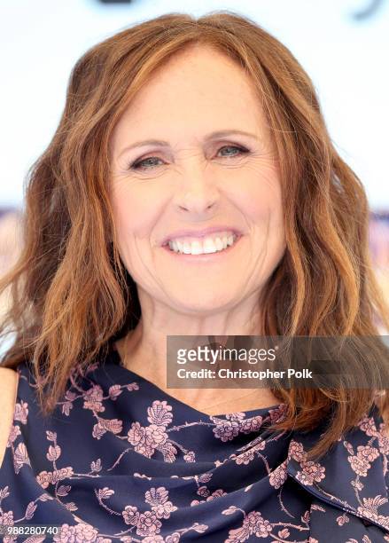 Molly Shannon attends the Columbia Pictures and Sony Pictures Animation's world premiere of 'Hotel Transylvania 3: Summer Vacation' at Regency...