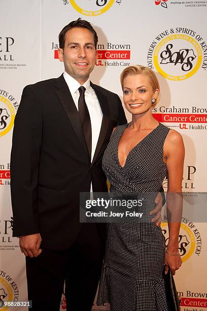 Actress Jaime Pressly and her husband Simran Singh attend the 2010 Julep Ball at the Galt House Hotel & Suites Grand Ballroom on April 30, 2010 in...