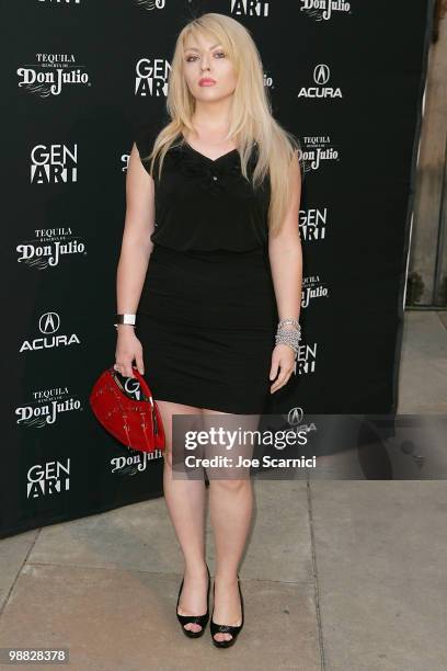 Delfina Alden arrives at the "Mercy" Los Angeles Premiere at the Egyptian Theatre on May 3, 2010 in Hollywood, California.