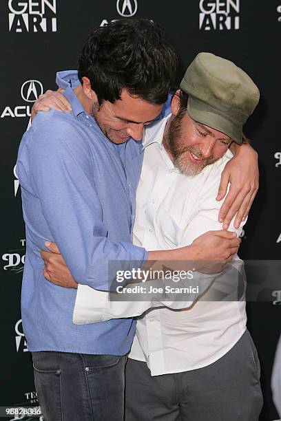 John Boyd and Patrick Hoelck arrive at the "Mercy" Los Angeles Premiere at the Egyptian Theatre on May 3, 2010 in Hollywood, California.