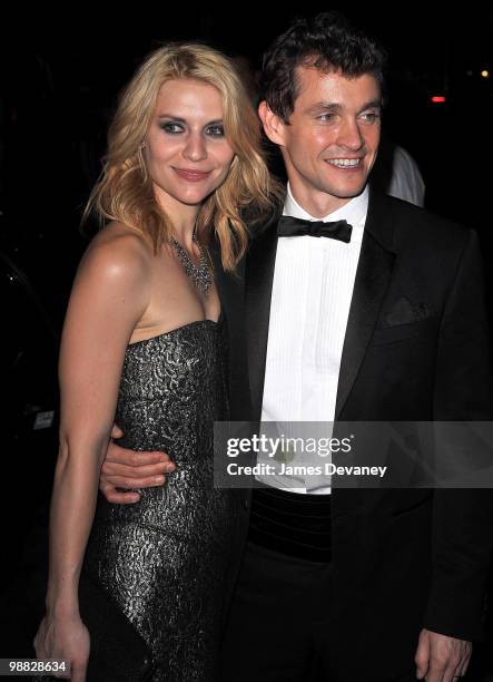 Claire Danes and Hugh Dancy attend the Costume Institute Gala after party at the Mark hotel on May 3, 2010 in New York City.