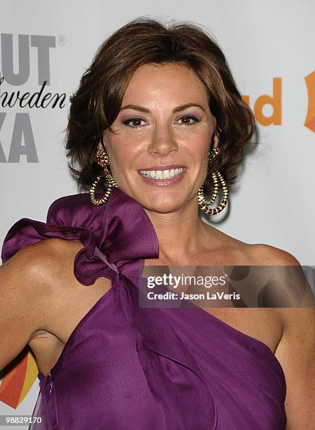 Countess LuAnn de Lesseps attends the 21st annual GLAAD Media Awards at Hyatt Regency Century Plaza on April 17, 2010 in Century City, California.