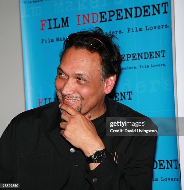 Actor Jimmy Smits attends Film Independent's film series featuring "Mother And Child" at the Landmark Theater on May 3, 2010 in Los Angeles,...