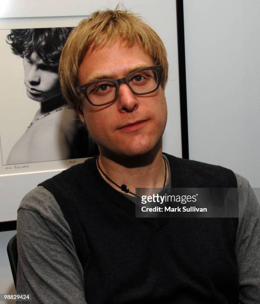 Musician Tad Kubler of The Hold Steady promotes their new album "Heaven Is Whenever" at The GRAMMY Museum on May 3, 2010 in Los Angeles, California.