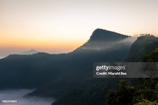 bandipur sunrise - bes stock pictures, royalty-free photos & images