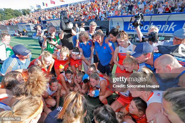 Anne Veenendaal of Holland Women, Kitty van Male of Holland Women, Malou Pheninckx of Holland Women, Laurien Leurink of Holland Women, Xan de Waard...