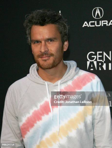 Balthazar Getty arrives at the Los Angeles premiere of "Mercy" held at The Egyptian on May 3, 2010 in Hollywood, California.