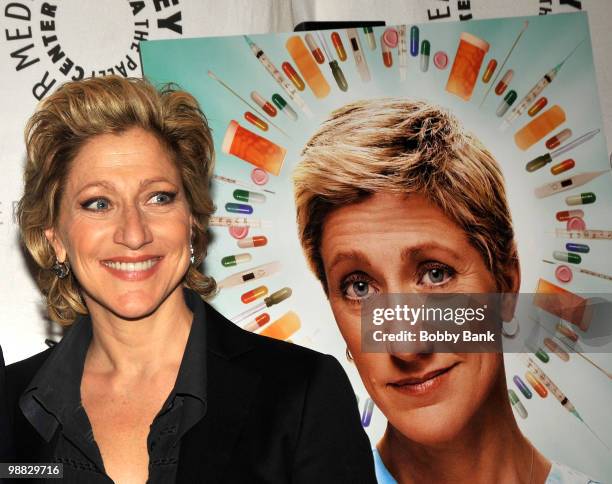 Edie Falco attends Paging "Nurse Jackie" at The Paley Center for Media on May 3, 2010 in New York City.