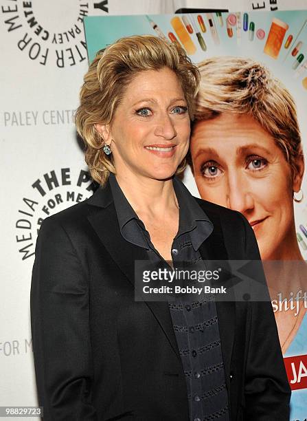 Edie Falco attends Paging "Nurse Jackie" at The Paley Center for Media on May 3, 2010 in New York City.