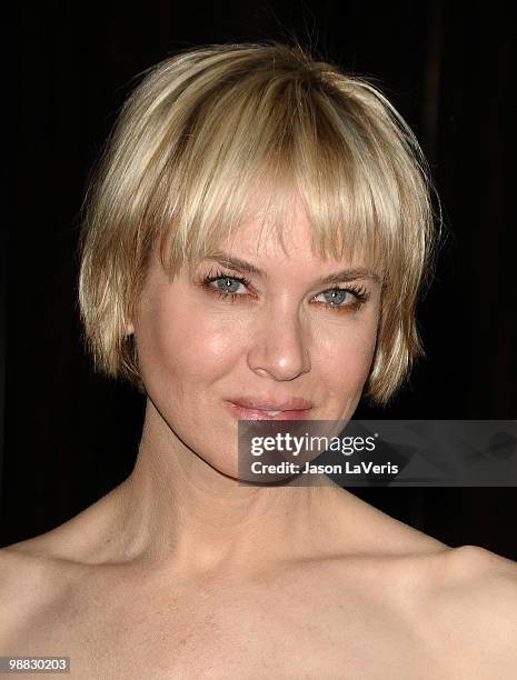 Actress Renee Zellweger attends the L.A. Gay & Lesbian Center's "An Evening With Women" at The Beverly Hilton Hotel on May 1, 2010 in Beverly Hills,...