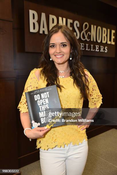 Actor/author Danica McKellar celebrates her new book, "Don't Open This Math Book" at Barnes & Noble at The Grove on June 30, 2018 in Los Angeles,...