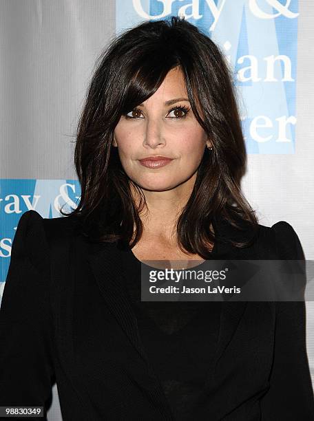 Actress Gina Gershon attends the L.A. Gay & Lesbian Center's "An Evening With Women" at The Beverly Hilton Hotel on May 1, 2010 in Beverly Hills,...