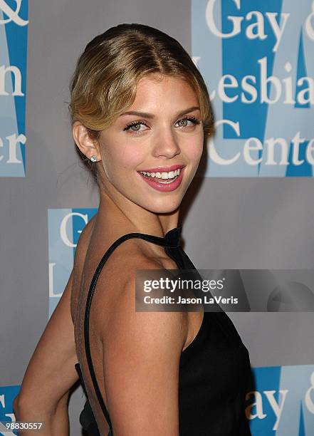 Actress AnnaLynne McCord attends the L.A. Gay & Lesbian Center's "An Evening With Women" at The Beverly Hilton Hotel on May 1, 2010 in Beverly Hills,...