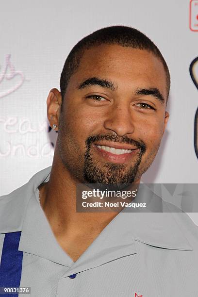 Matt Kemp attends the Los Angeles Dodger State Farm DDF Bowling Extravaganza at Lucky Strike Lanes LA Live on May 3, 2010 in Los Angeles, California.