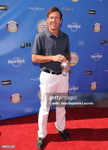 Dennis Quaid attends the 3rd Annual George Lopez Golf Classic at Lakeside Golf Club on May 3, 2010 in Toluca Lake, California.