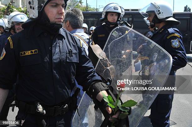 Move Member Riot Member Of The Greek Parliament Photos and Premium High Res Pictures ...