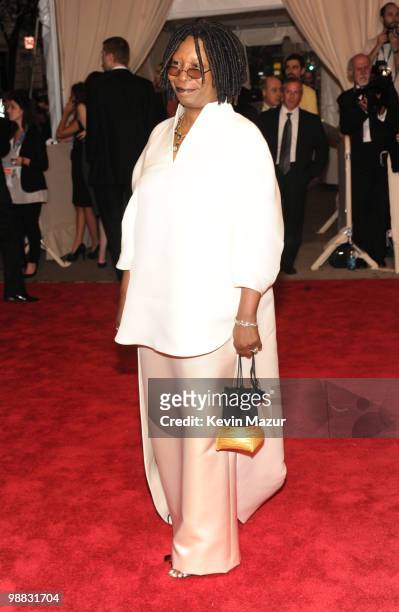 Whoopi Goldberg attends the Costume Institute Gala Benefit to celebrate the opening of the "American Woman: Fashioning a National Identity"...