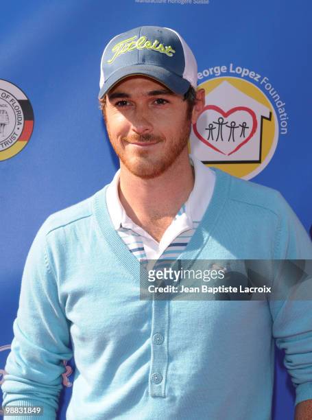 Dave Annable attends the 3rd Annual George Lopez Golf Classic at Lakeside Golf Club on May 3, 2010 in Toluca Lake, California.