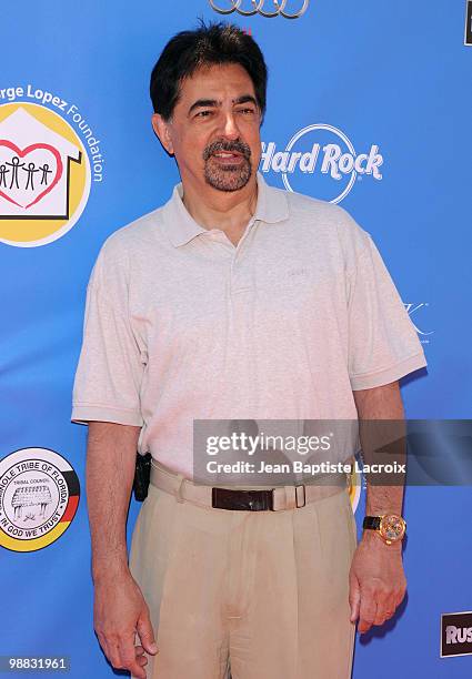 Joe Mantegna attends the 3rd Annual George Lopez Golf Classic at Lakeside Golf Club on May 3, 2010 in Toluca Lake, California.