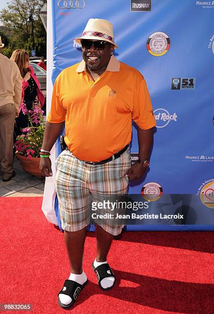 Cedric the Entertainer attends the 3rd Annual George Lopez Golf Classic at Lakeside Golf Club on May 3, 2010 in Toluca Lake, California.
