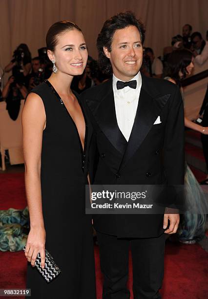 Lauren Bush and David Lauren attends the Costume Institute Gala Benefit to celebrate the opening of the "American Woman: Fashioning a National...