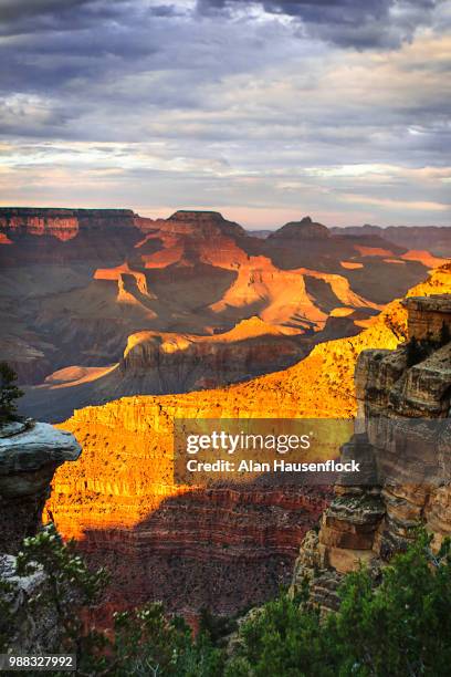 mather point sunset -5 - mather point stock pictures, royalty-free photos & images