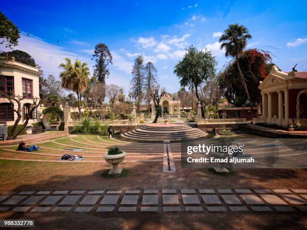 garden of dreams, thamel, kathmandu, nepal - thamel stock-fotos und bilder