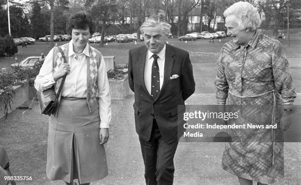 Minister for the State and the Department of Health and Social Security Mr Fergus O'Brien who formally opened the Superintendent Public Health Nurses...