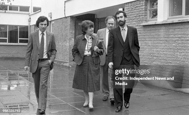 Minister for Education Gemma Hussey at the New Primary and Secondary Schools, Stradford College, Zion Road, Rathgar, before preforming the official...