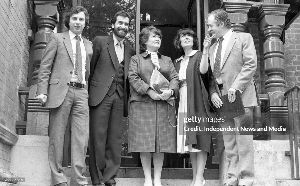 Minister for Education Gemma Hussey 1983