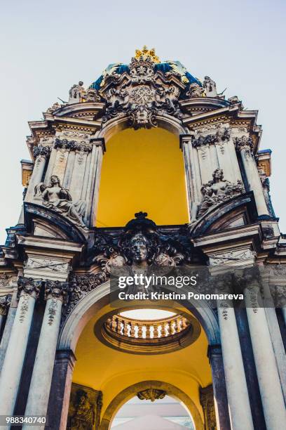 zwinger dresden - zwanger stock-fotos und bilder