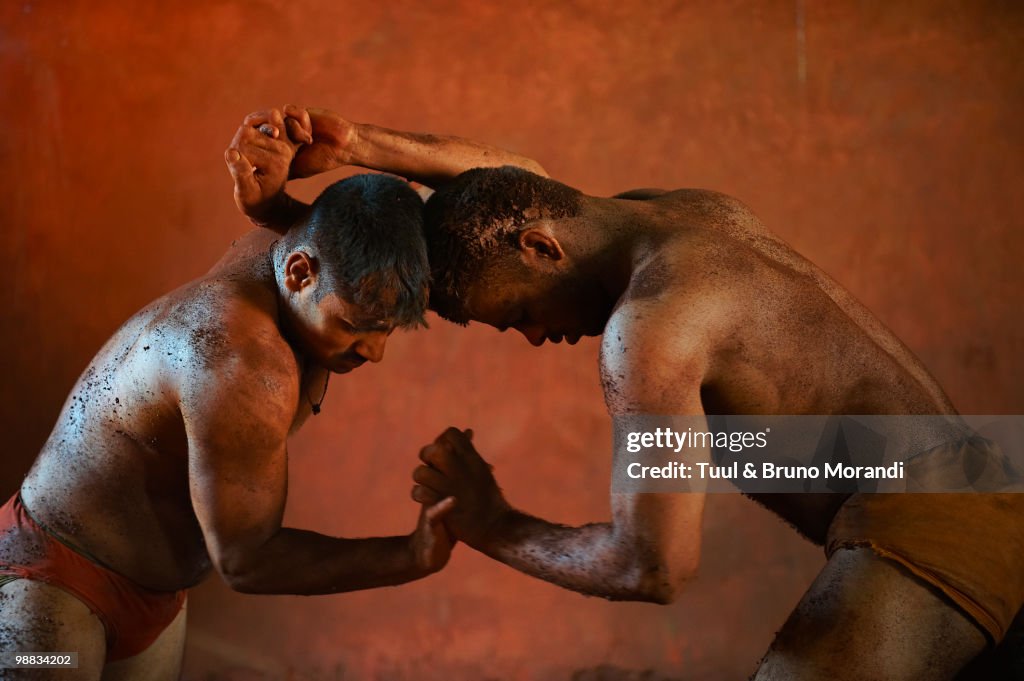 The Indian wresters, Kolhapur, Maharashtra, India