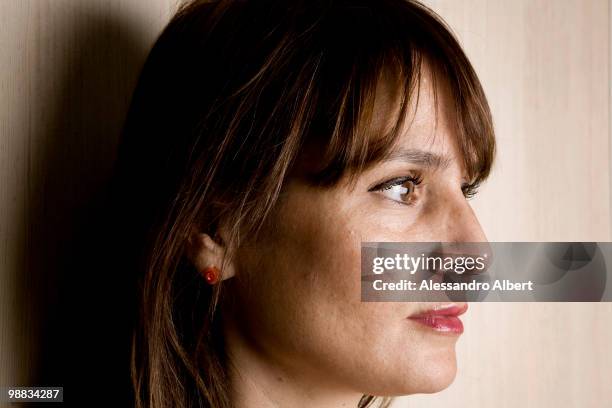 Antonella Viola poses for a portrait session in Humanitas Hospital, Viola try understanding how to help lymphocytes to fight cancer or viruses on...