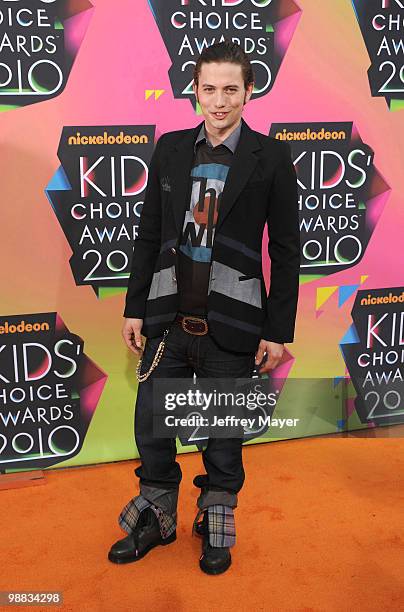 Actor Jackson Rathbone arrives at Nickelodeon's 23rd Annual Kid's Choice Awards at Pauley Pavilion on March 27, 2010 in Los Angeles, California.