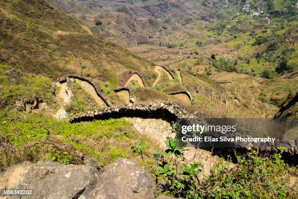 porto novo,cape verde - cape verde stockfoto's en -beelden