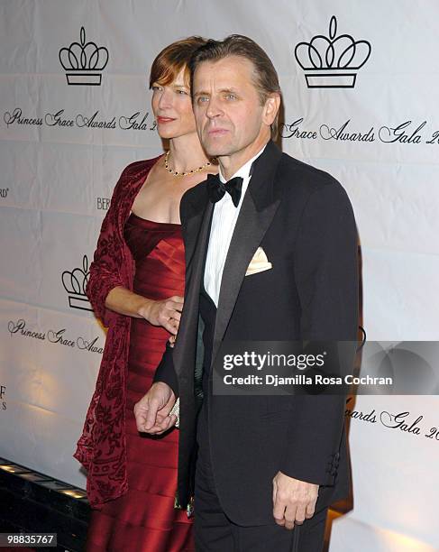 Lisa Reinhart and Mikhail Baryshnikov