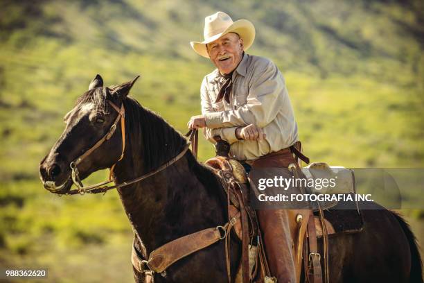 Old Man Riding Horse Photos and Premium High Res Pictures - Getty Images