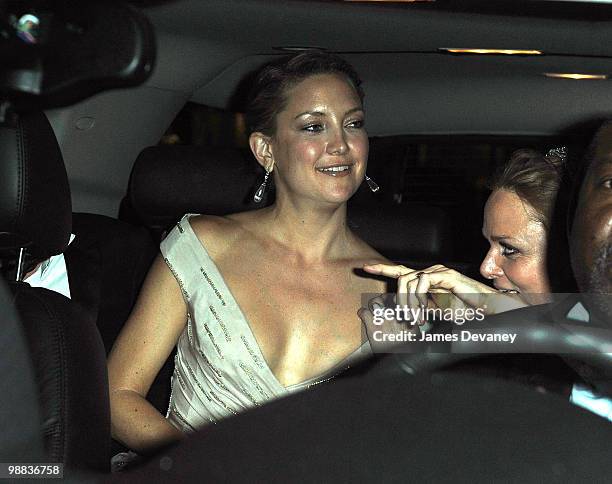 Kate Hudson attends the Costume Institute Gala after party at the Mark hotel on May 3, 2010 in New York City.