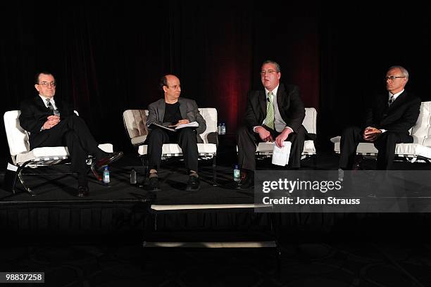Strategy and Alliances , Sony Electronics and moderator, Randy Waynick, Technical Director, DEG: Digital Entertainment Group, Marc Finer, Chief...