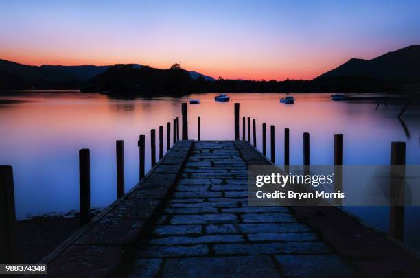 derwent water - bryan morris stock-fotos und bilder