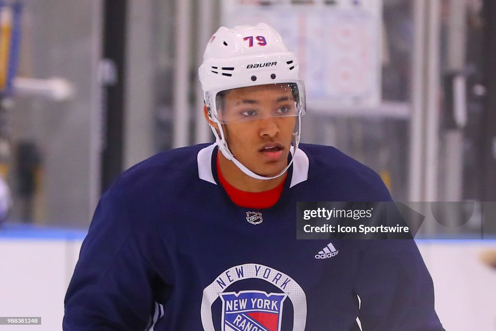 NHL: JUN 29 Rangers Prospect Development Camp