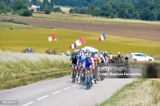 Charlotte Bravard of FDJ Nouvelle Aquitaine Futuroscope during the French Road Championship on June 30, 2018 in Mantes-la-Jolie, France.