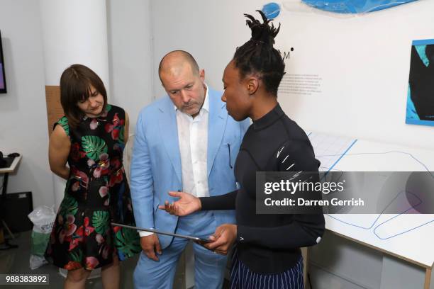 Jony Ive attends the Chancellor's Circle Reception and Dinner at Royal College of Art on June 28, 2018 in London, England.